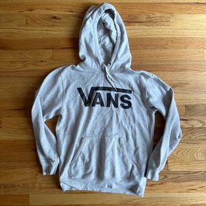 Van's Cream Hooded Sweatshirt size S